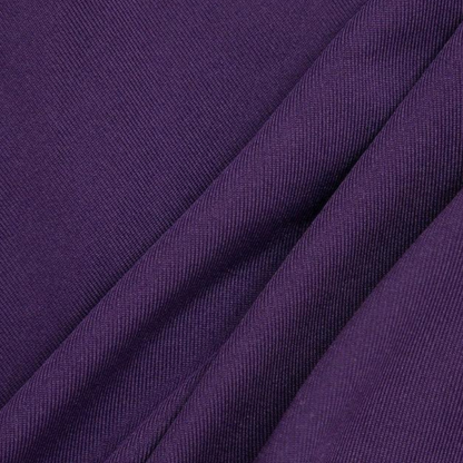 Midnight Orchid Ruffle High-Low Dress – Deep Purple